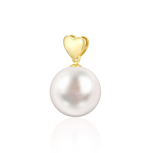 11-12mm NATURAL PEARL WITH S925 SILVER PENDANT