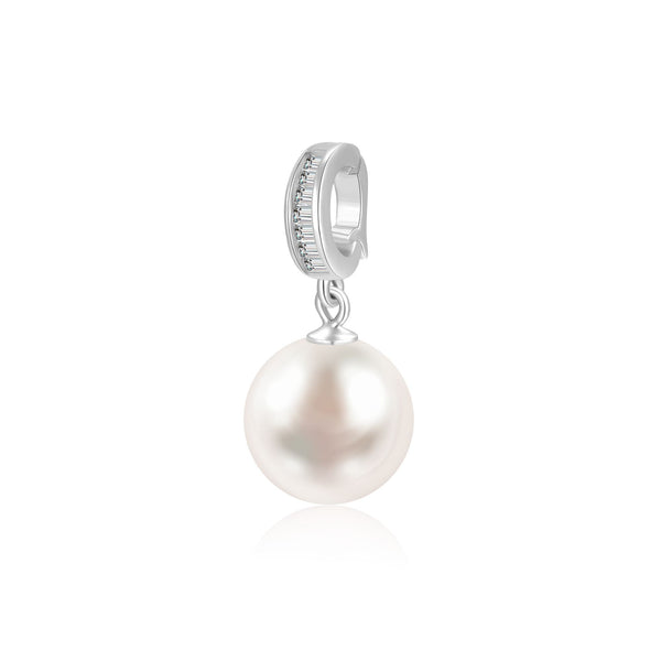 10-11mm NATURAL PEARL WITH S925 SILVER PENDANT